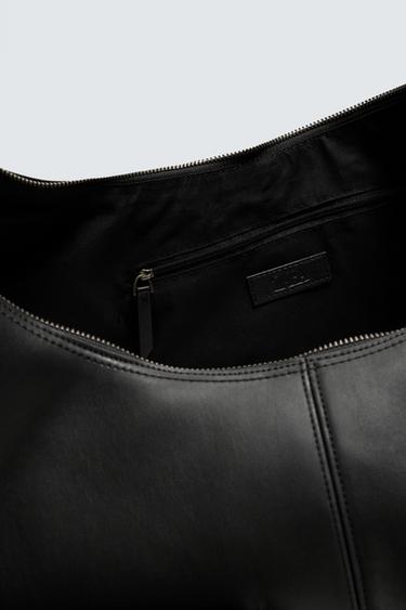 MULTI-POCKET SHOULDER BAG - Black by Zara - Image 6
