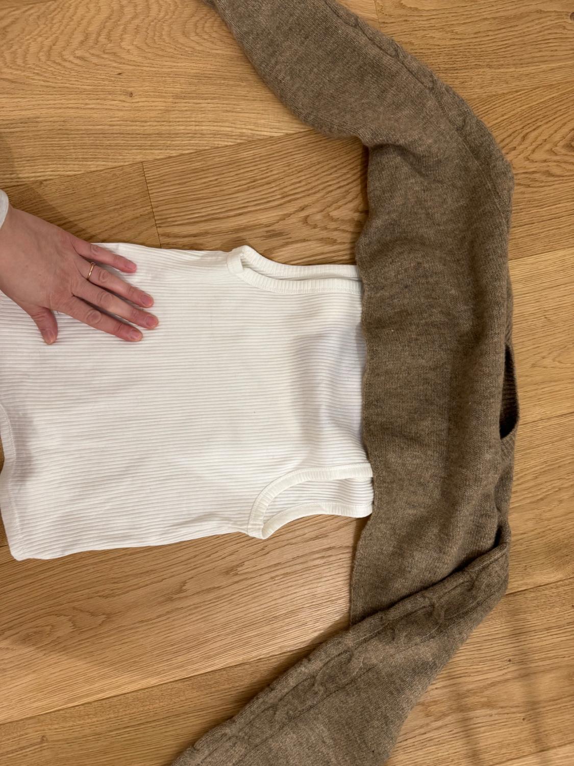 CONTRAST TOP WITH T-SHIRT - Image 6
