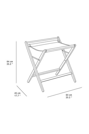 PORTE-BAGAGES PLIABLE - Beige clair de Zara - Image 7
