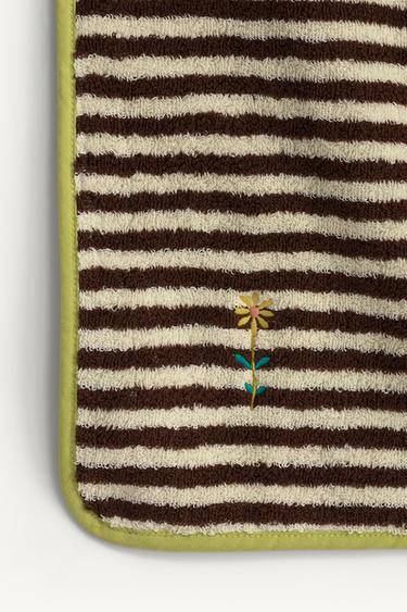 LIMITED EDITION STRIPED PONCHO TOWEL - striped by Zara - Image 5