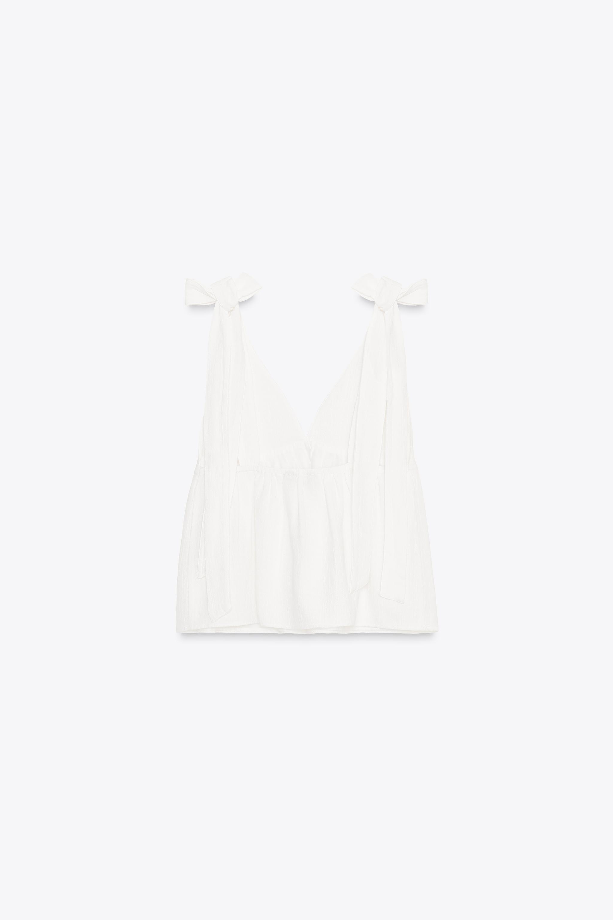 新品未使用⭐︎bow-a SHEER LONG SLEEVE TOPSホワイト SHEER LONG SLEEVE TOPS | bow.a