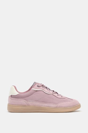 ZAPATILLAS DEPORTIVAS COMBINADAS - Violeta malva de Zara