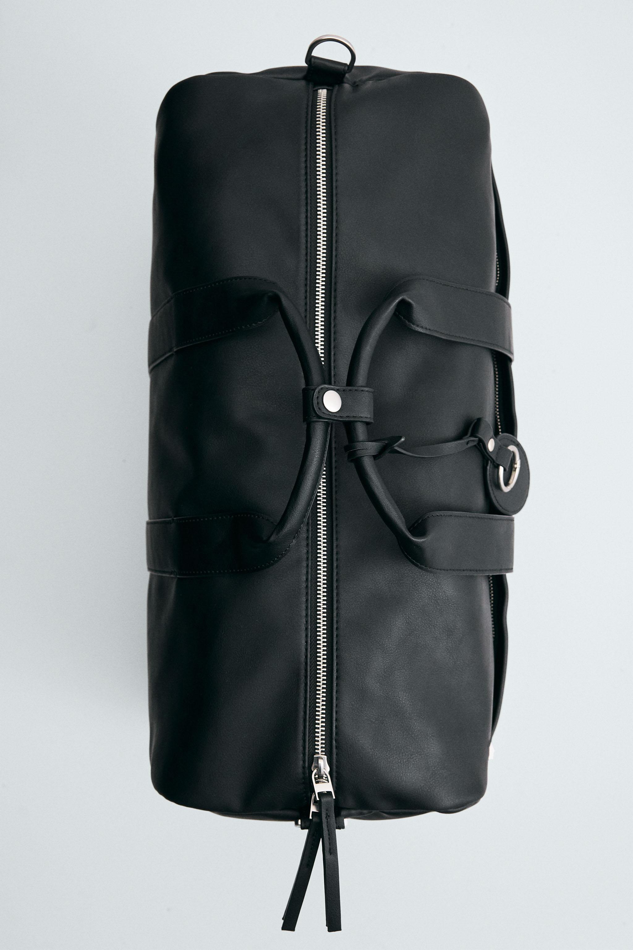 ZARA 無地トラベルバッグ 無地トラベルバッグ - ブラック | ZARA Japan / 日本