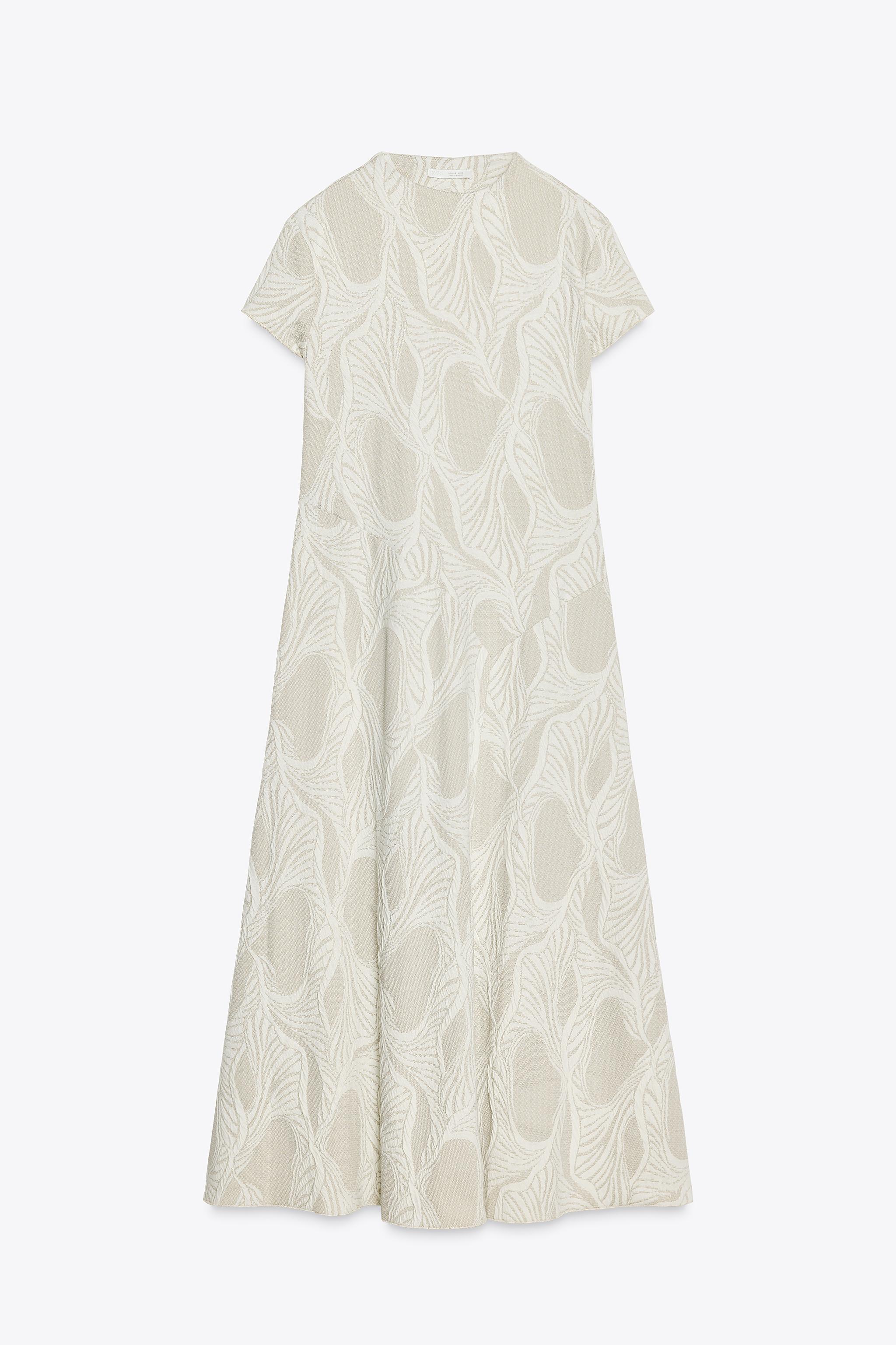 【ZARA】テクスチャー ワンピース エクリュ/ベージュ テクスチャー ワンピース - エクリュ/ベージュ | ZARA Japan / 日本