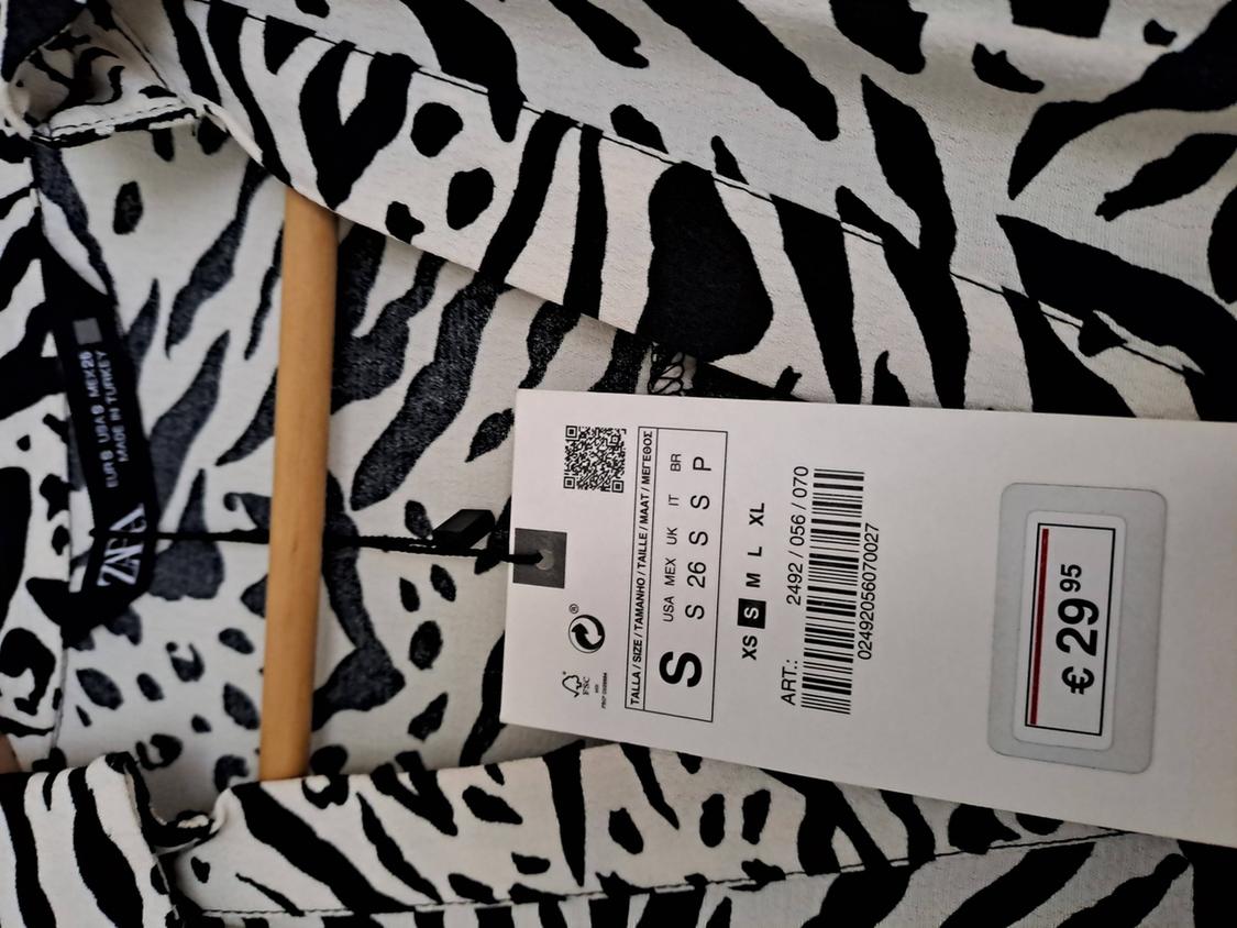 VESTIDO ZARA TALLA S NUEVO CON ETIQUETA - Image 3