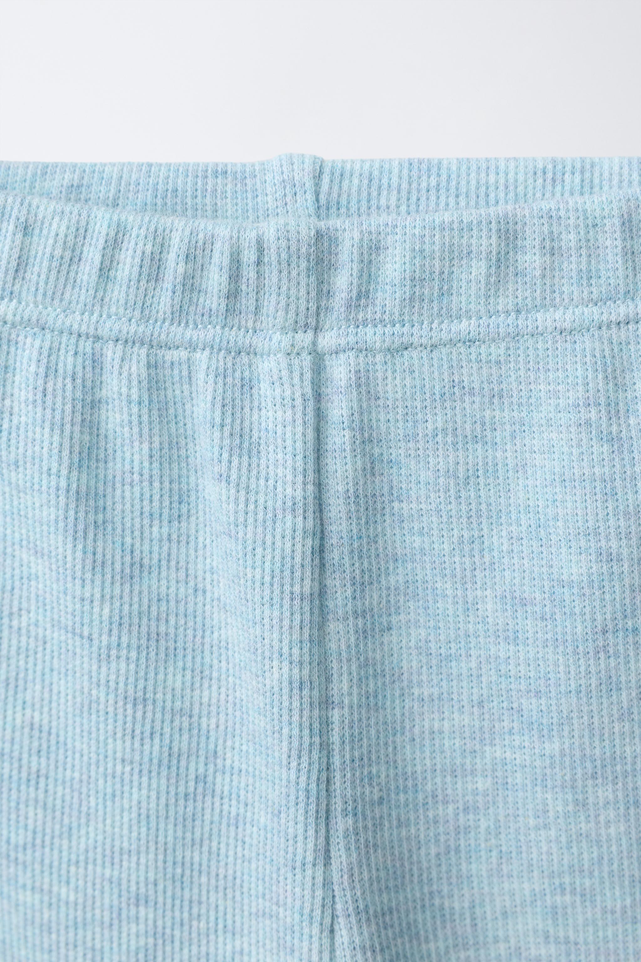 THREE-PACK OF RIBBED LEGGINGS