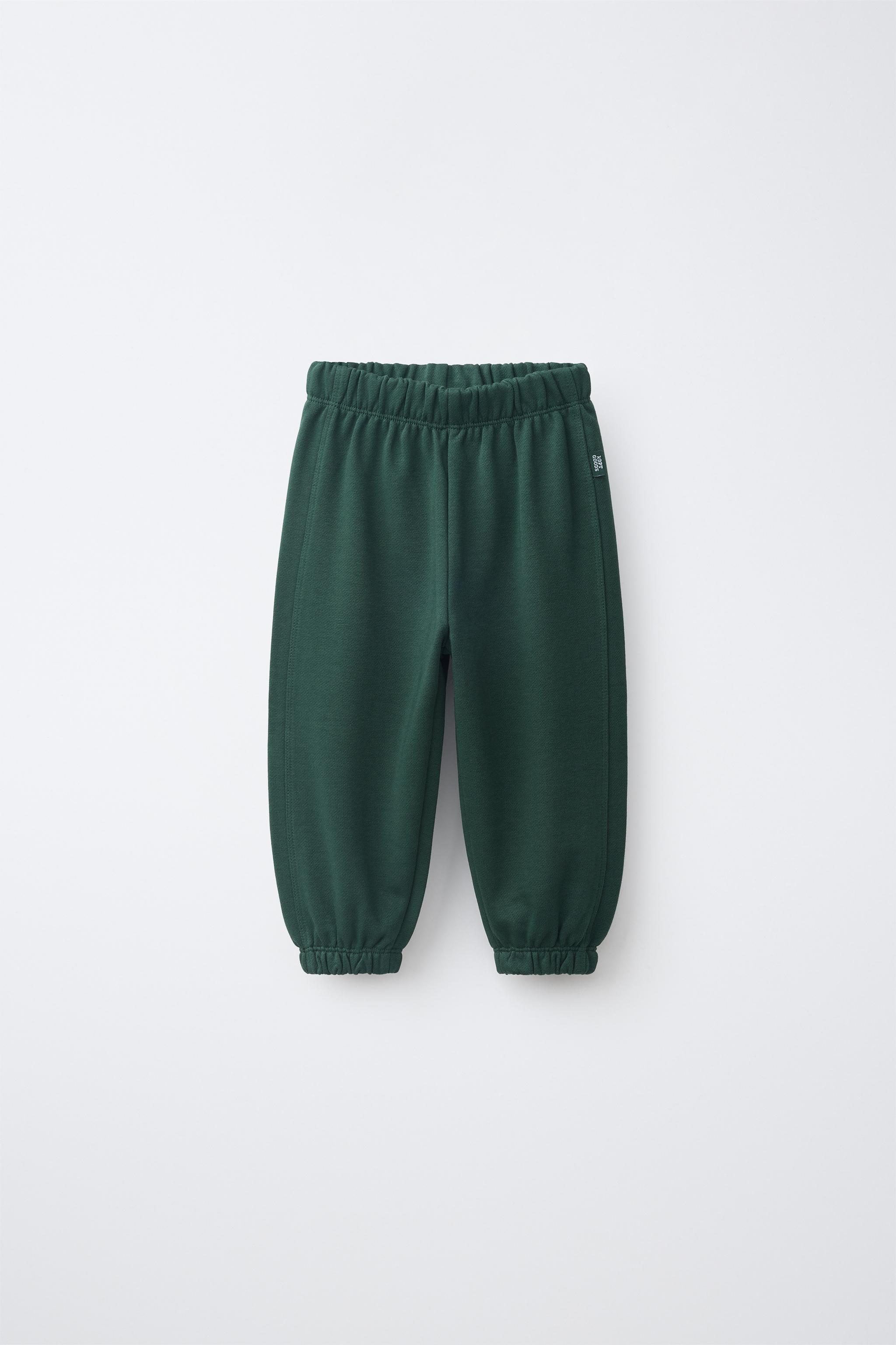 TWO-PACK SOLID JOGGER PANTS — Anthracite grey