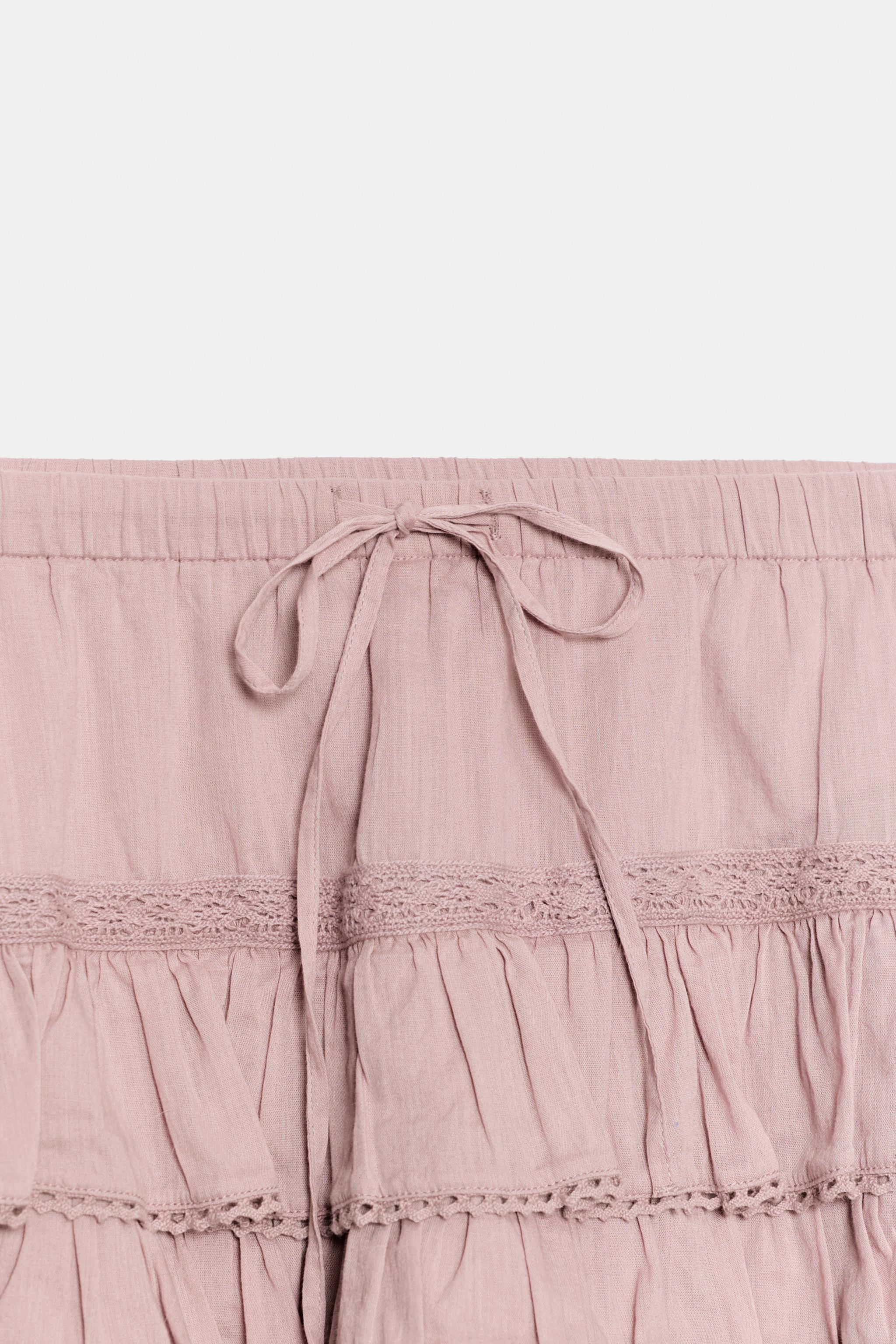 RUFFLED SKORT