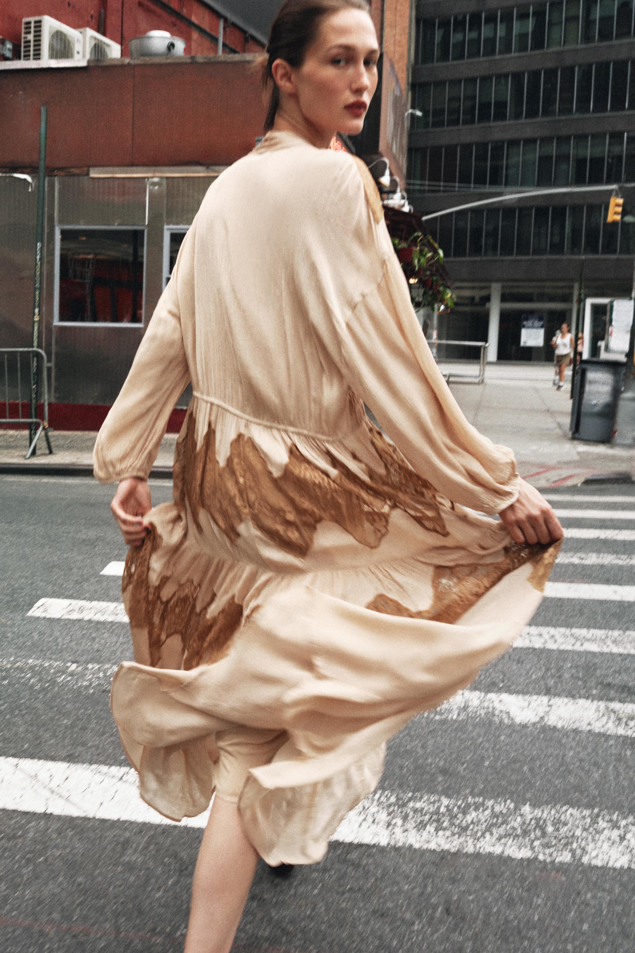 ROBE NŒUD COMBINÉE DENTELLE