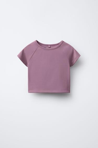 MAGLIETTA CUT OUT - rosa quarzo di Zara