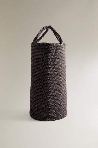 WOVEN-EFFECT BAG - Brown by Zara - Image 2