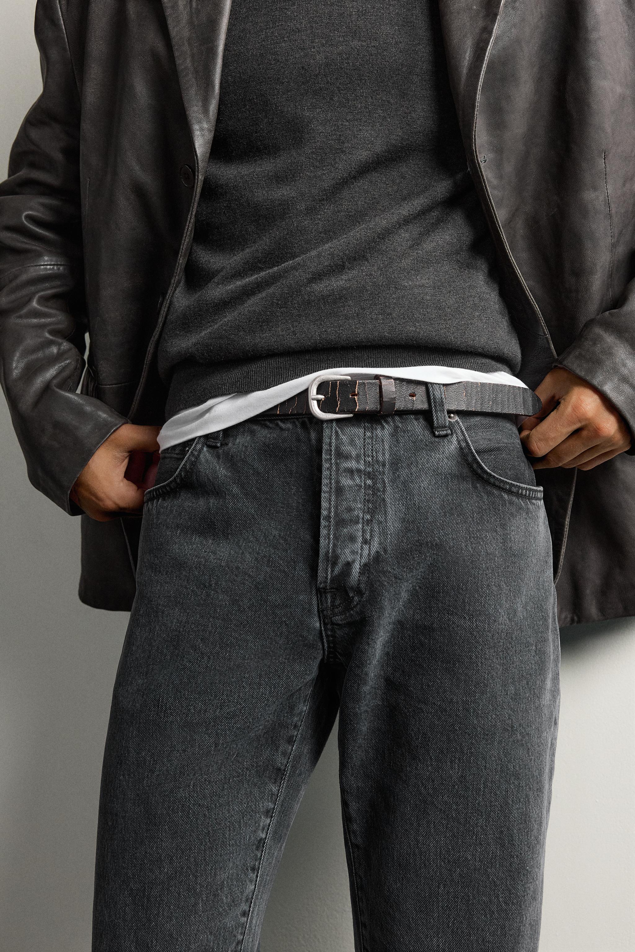 Zara DÜŞÜK BEL SLIM STRAIGHT FIT JEAN görsel 5