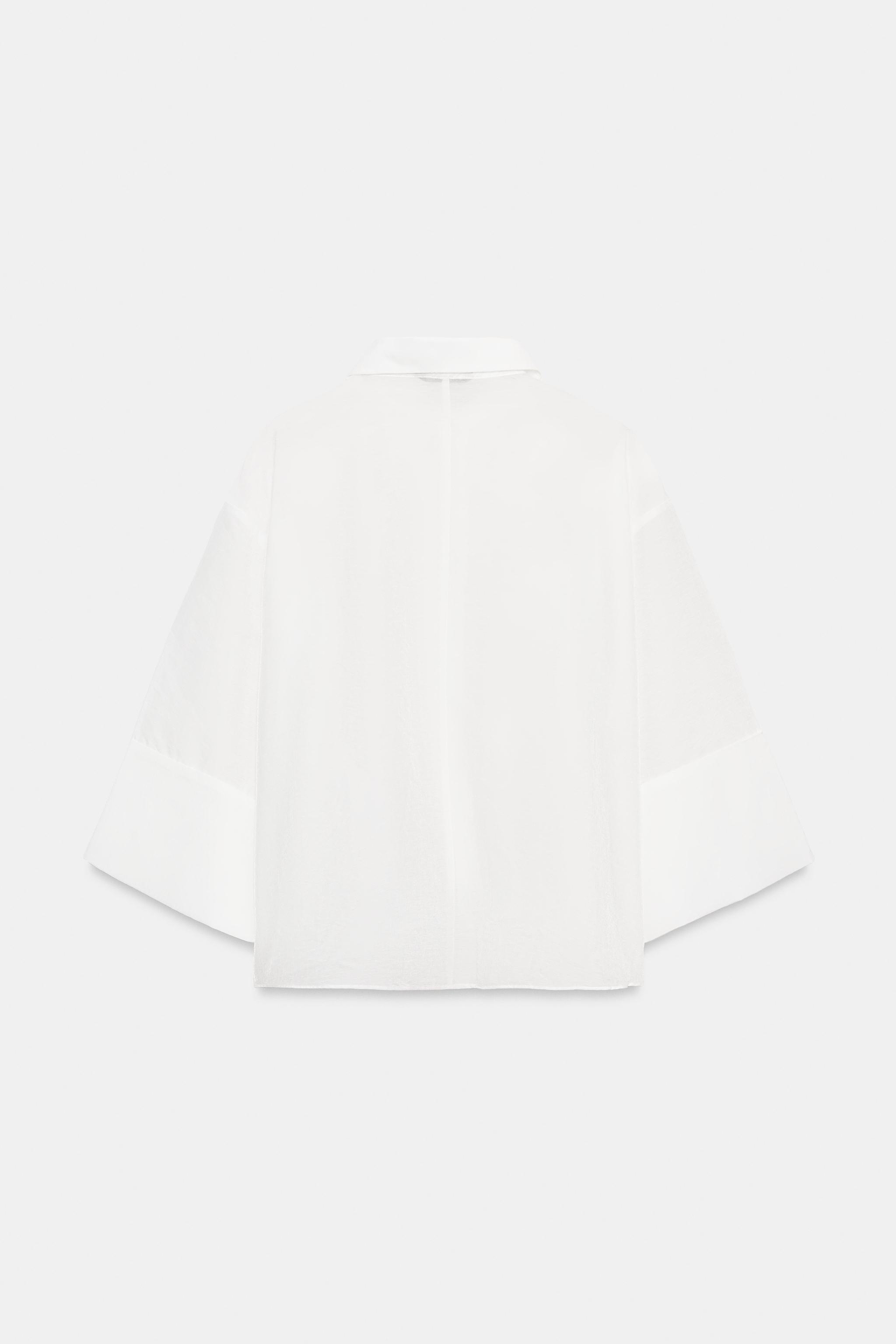 CHEMISE FLUIDE FLEURS EN RELIEF