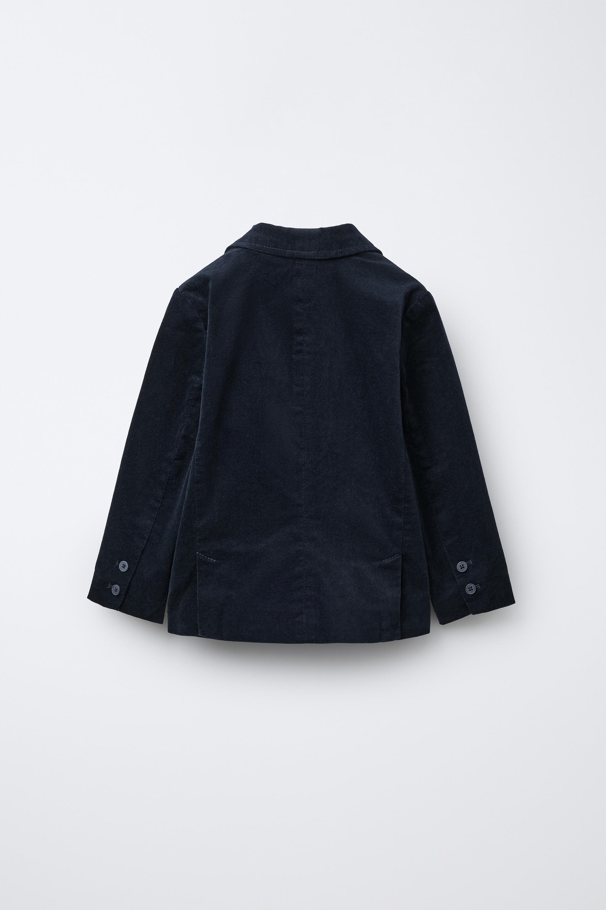 VESTE DE COSTUME EN VELOURS