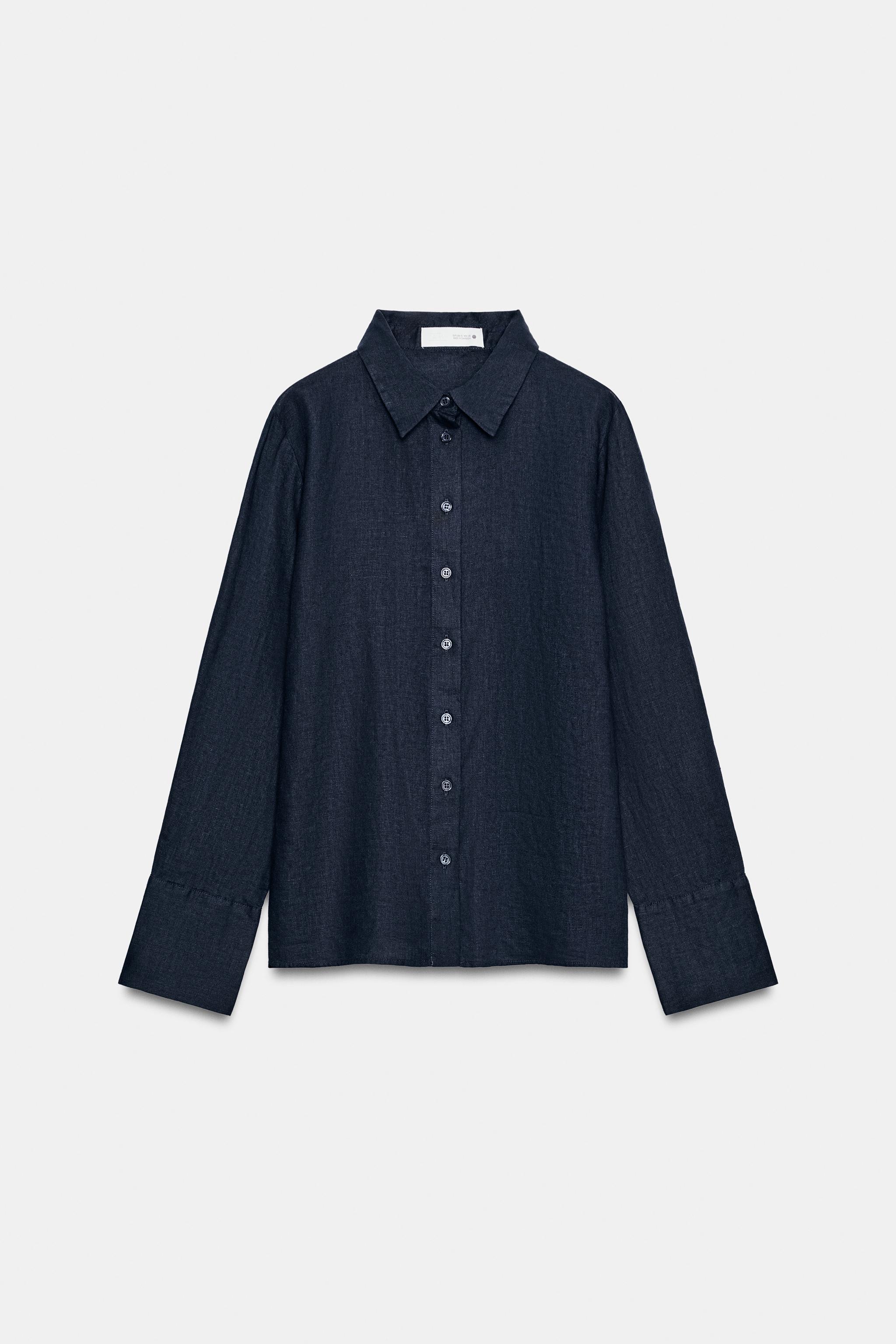 100% LINEN SHIRT ZW COLLECTION