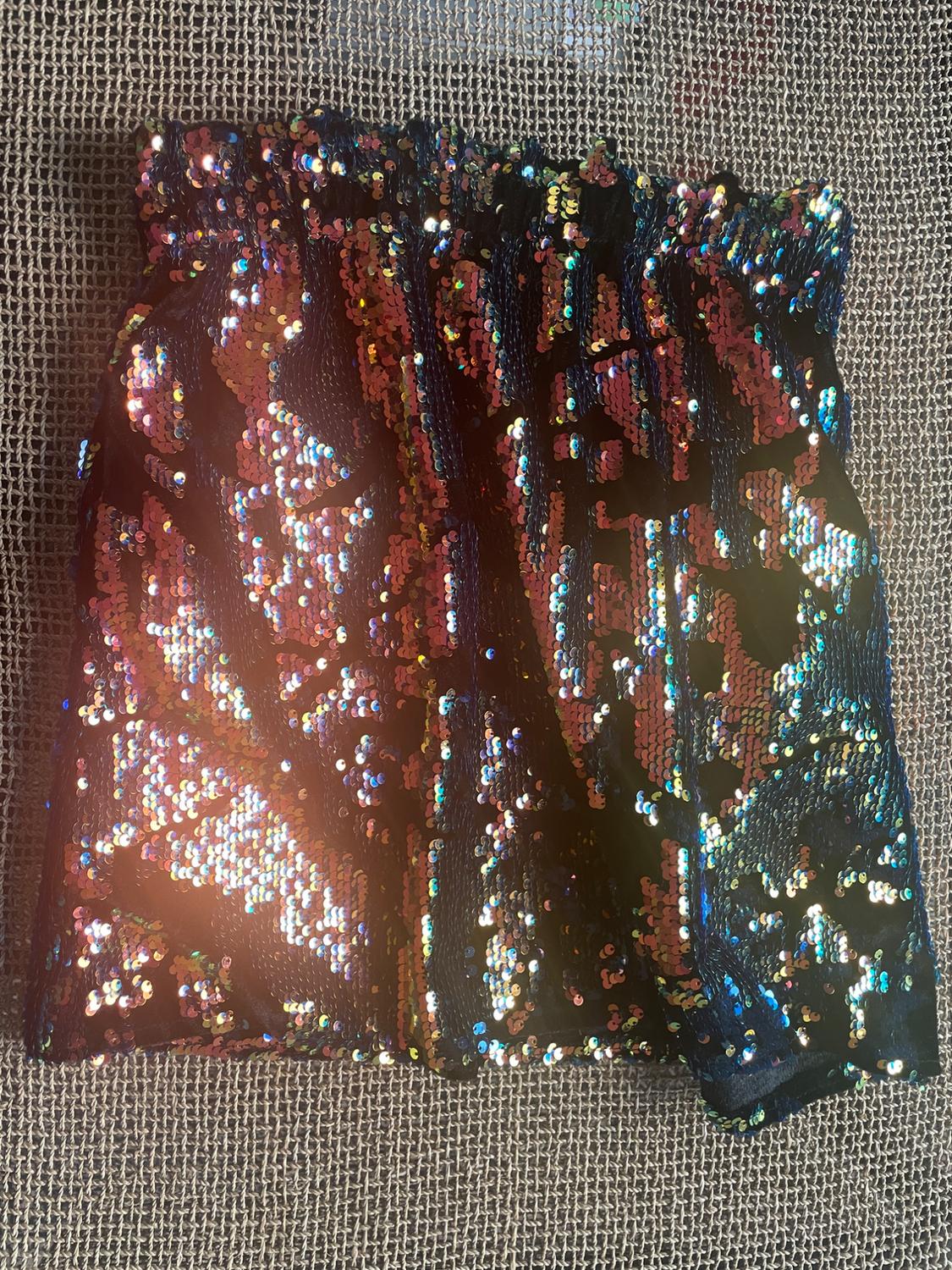 SEQUINNED MINI SKIRT - Image 3