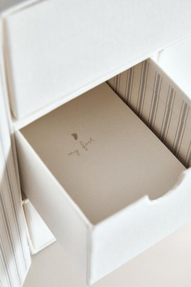 BABY’S ELEPHANT MEMORY BOX - Cream by Zara - Image 5
