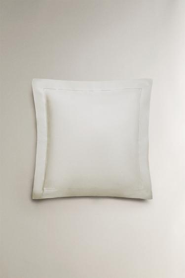 TAIE D’OREILLER LIN JOUR ÉCHELLE - Blanc de Zara - Image 2