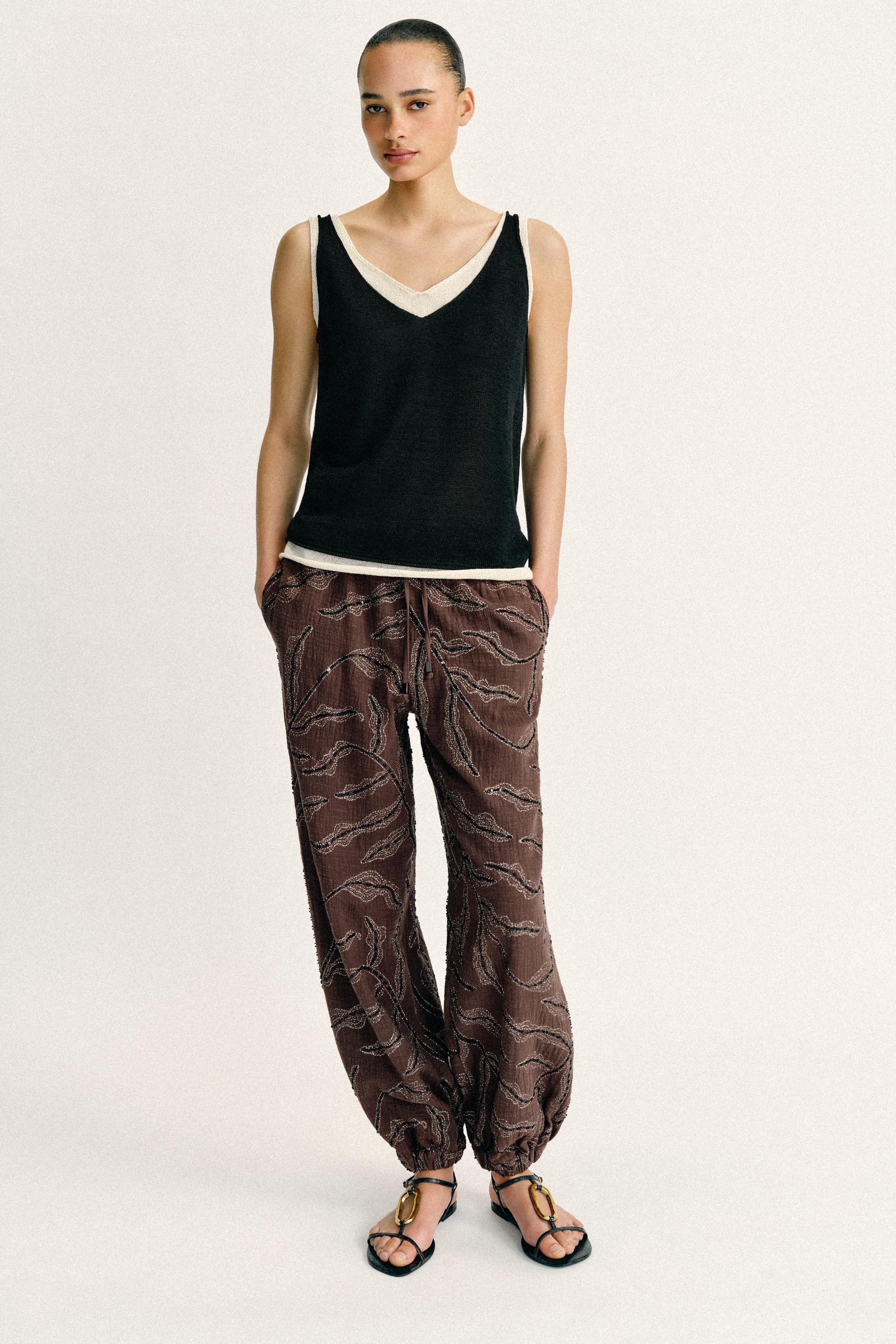 COMBINED KNIT TOP