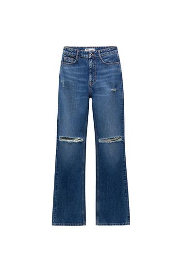 Z1975 FULL LENGTH RIPPED JEANS