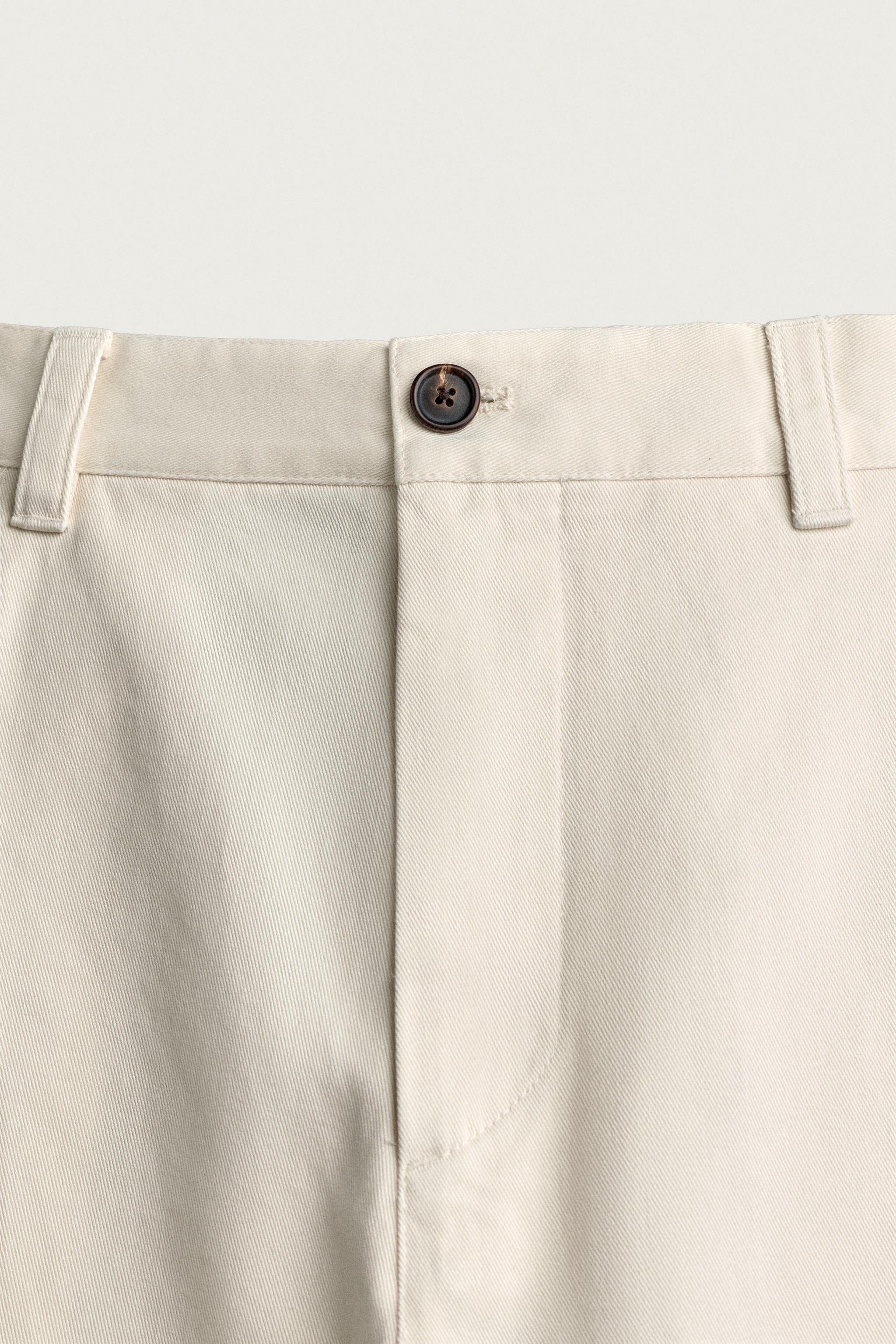 AARON LEVINE X ZARA REGULAR FIT CHINO PANTS