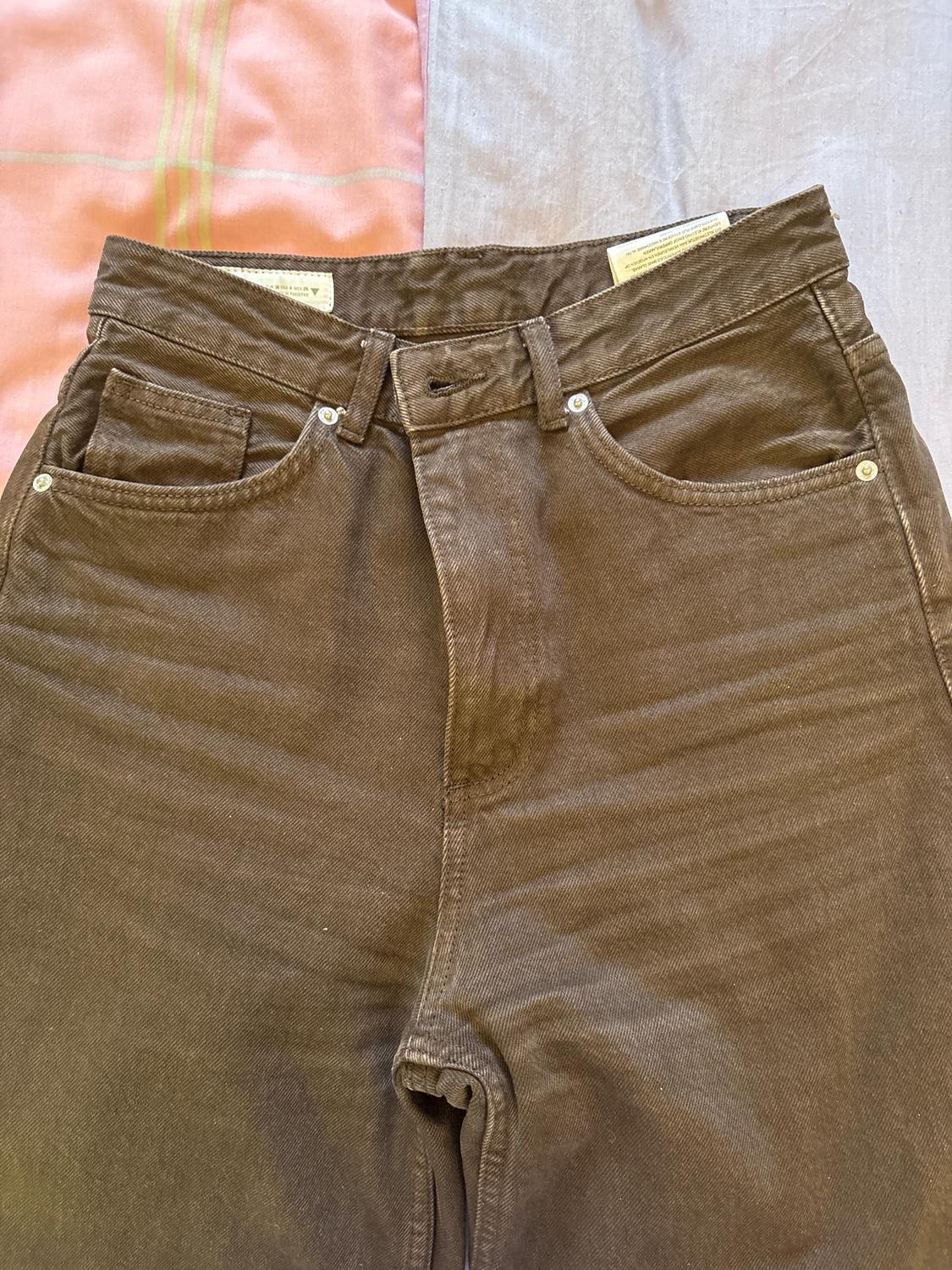 TRF EXTRA WIDE-LEG HIGH-WAIST JEANS - Image 3
