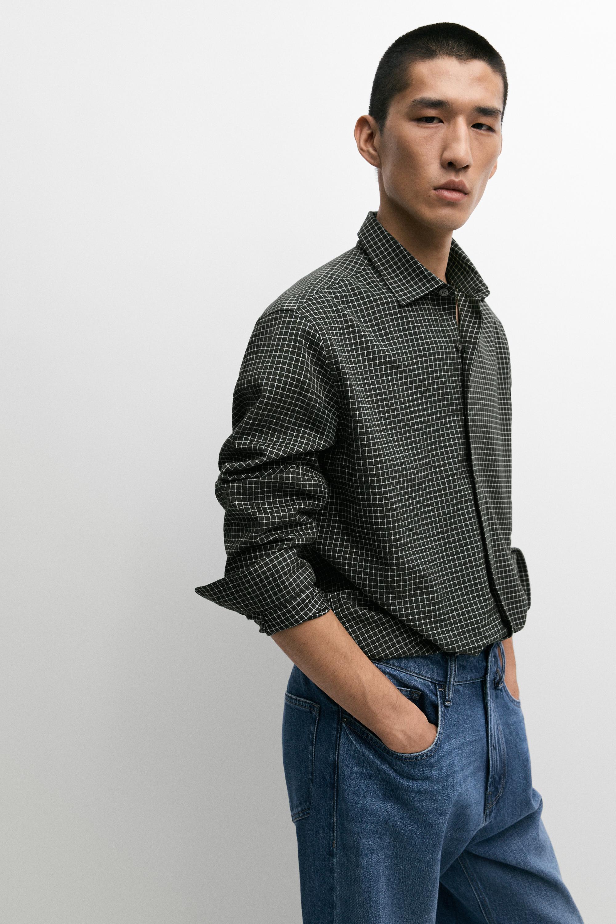 100% cotton regular fit shirt
