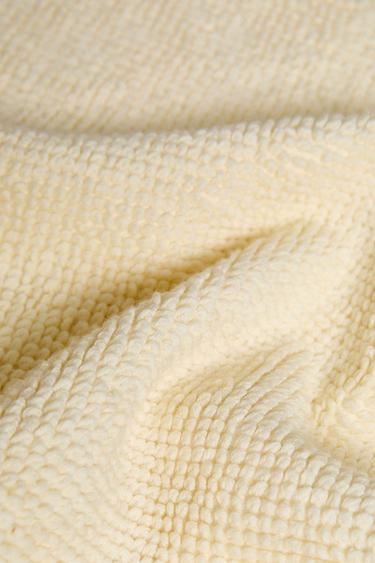 Zara NON-SLIP PLAIN BATH MAT - 黃色