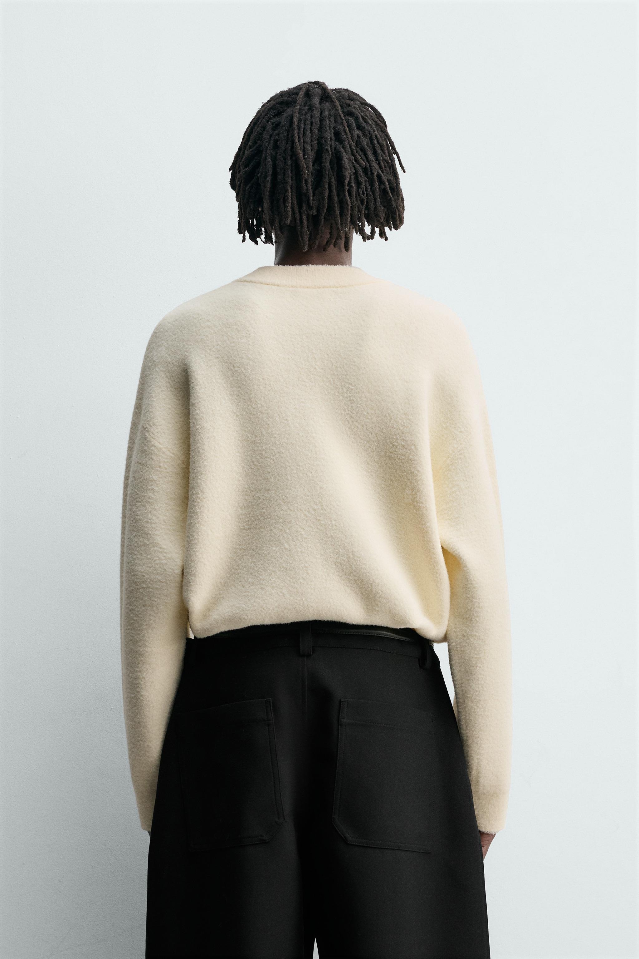 RELAXED FIT TEXTURED JUMPER