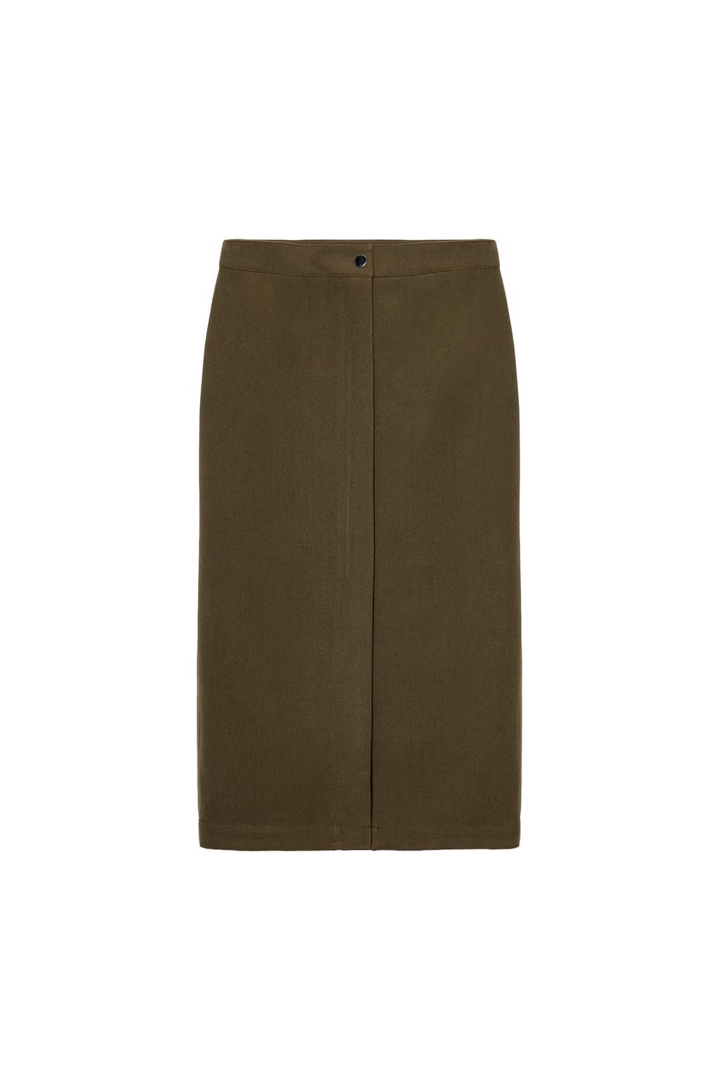 PENCIL MIDI SKIRT - image 3