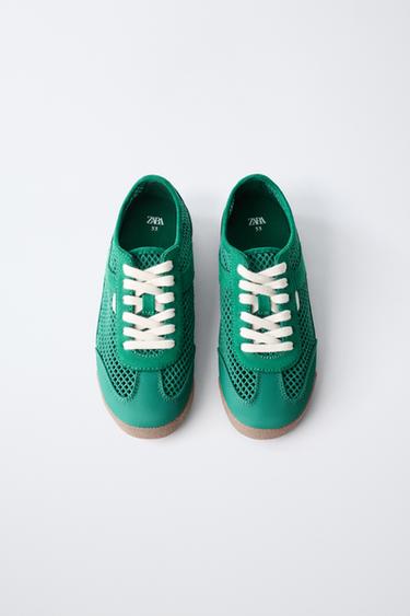 TENNIS EN RÉSILLE - Vert de Zara - Image 4