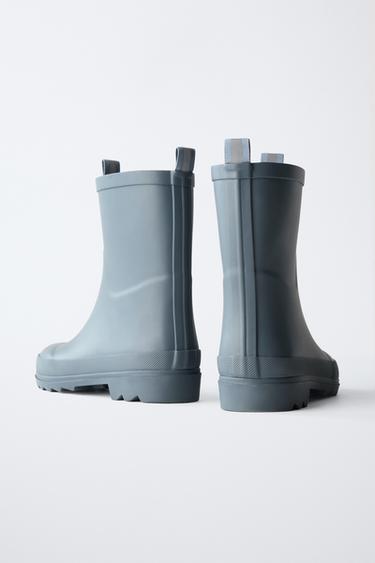 BASIC WELLIES - Blue by Zara - Image 4