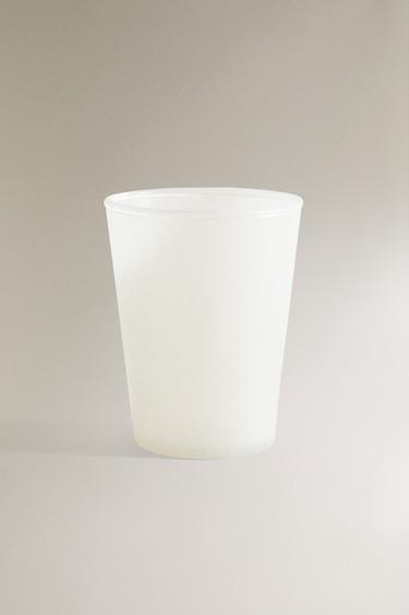 FROSTED GLASS TOOTHBRUSH HOLDER - 990 الخاص بـ Zara
