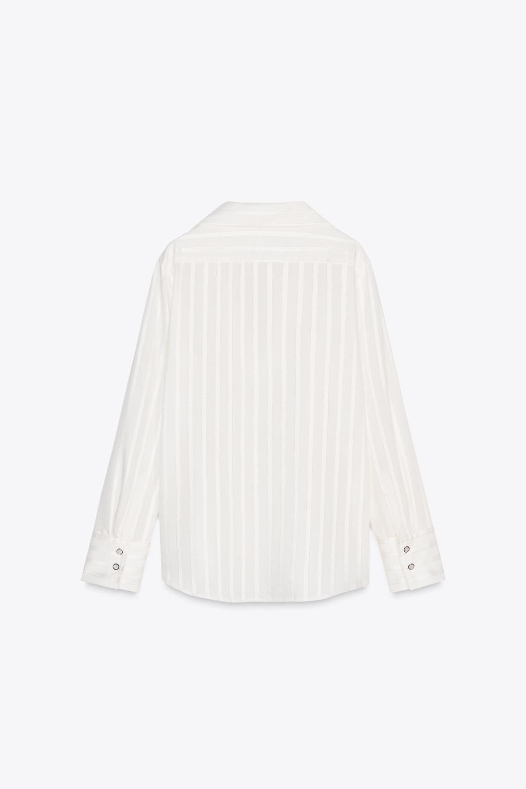 METALLIC THREAD SHIRT ZW COLLECTION