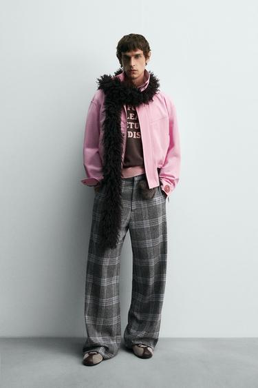 ÁO KHOÁC PHỐI MÀU HARRY LAMBERT FOR ZARA X DISNEY - Màu hồng từ Zara - Hình ảnh 0