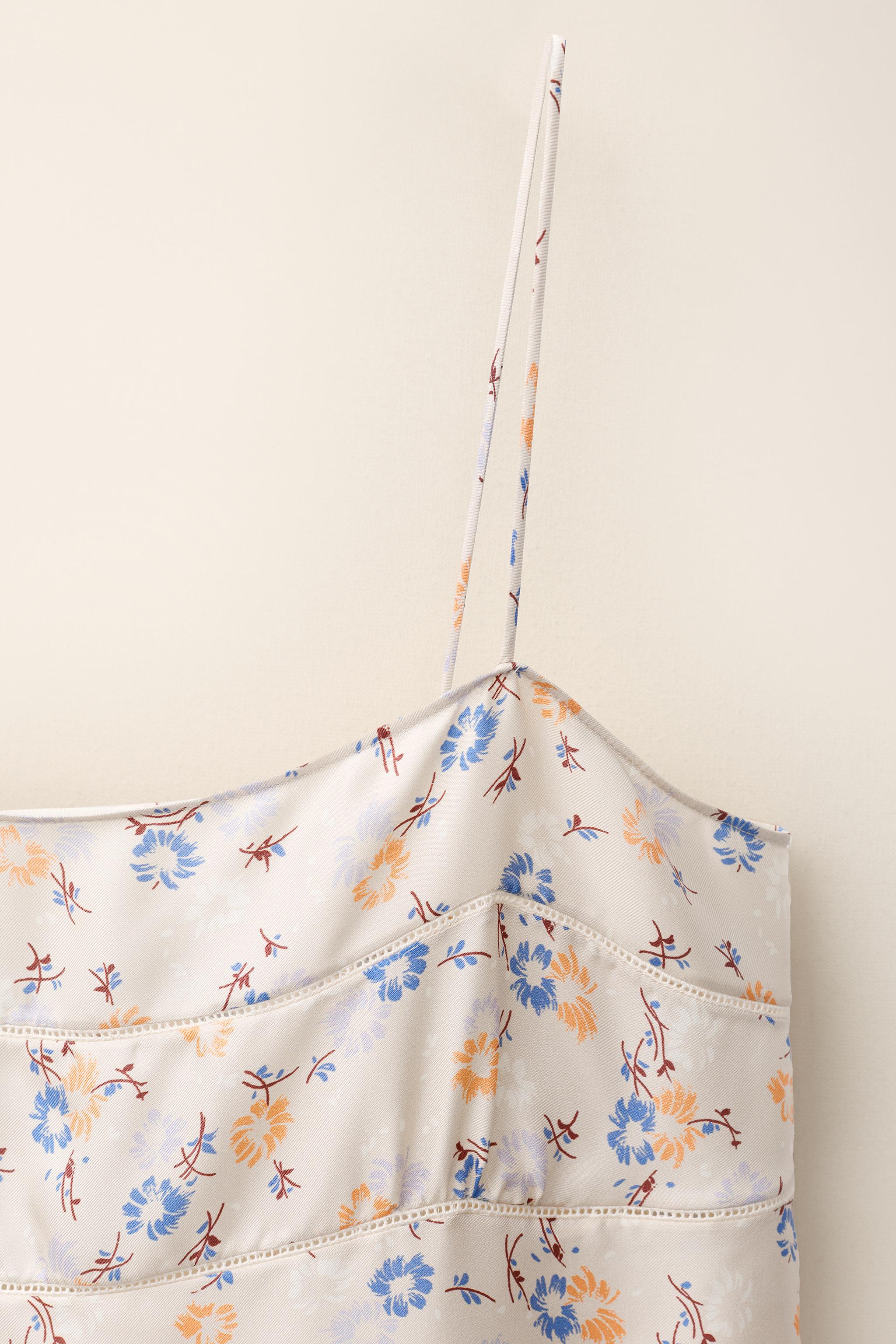 Женские платья Zara 100% SILK DRESS CREATED BY CARAMEL LONDON X — фото 6
