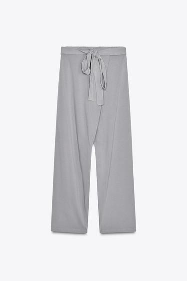 PANTALONI PAREO LAVAGGIO - Blu / Grigio di Zara