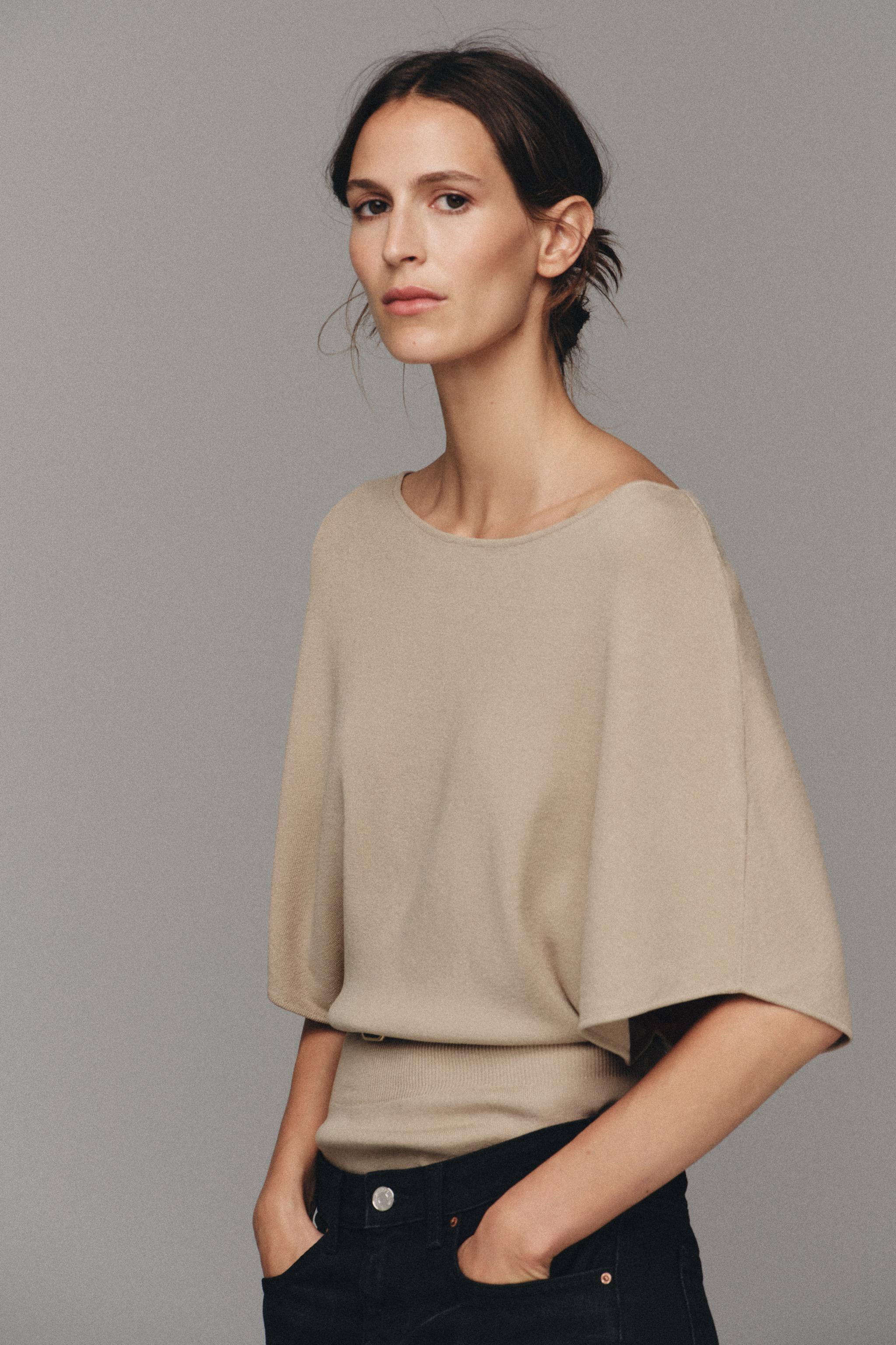 Zara Kemerli Örgü Top görsel 3