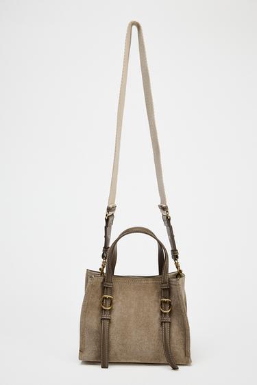 MINI TOTE BAG - Beige by Zara - Image 4