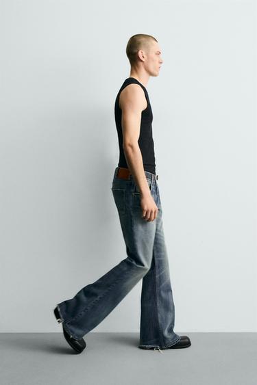 JEAN FLARE FIT - Bleu / Vert de Zara - Image 6