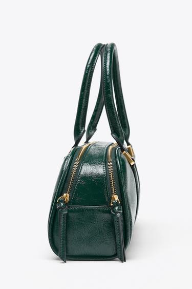 ZIP BOWLING BAG - Green by Zara - Image 3