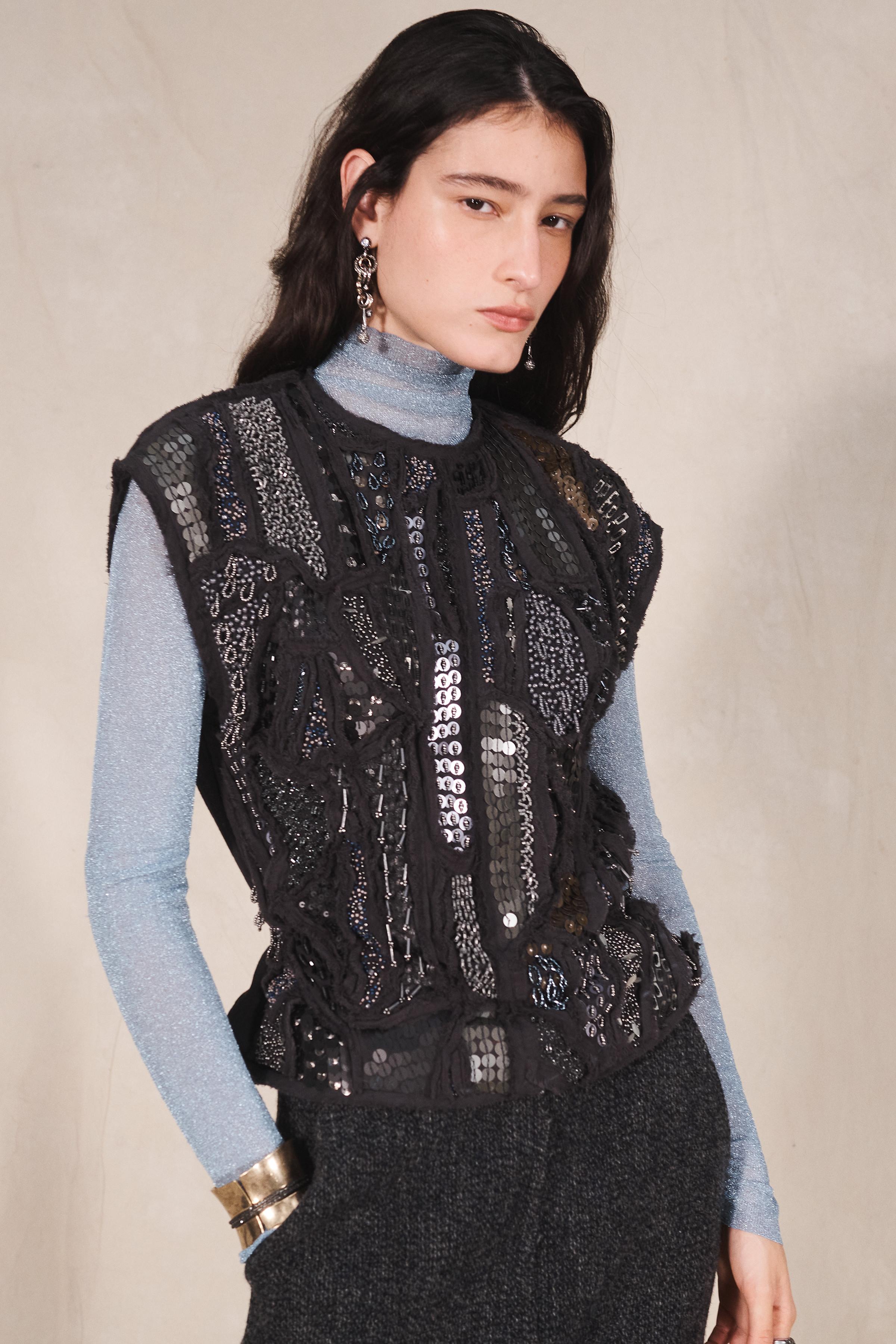 TOP BRODÉ FANTAISIE ÉDITION LIMITÉE