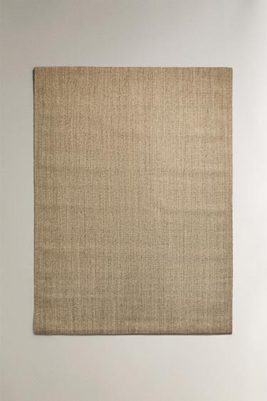 TAPETE SISAL TRENZADO - Beige claro de Zara