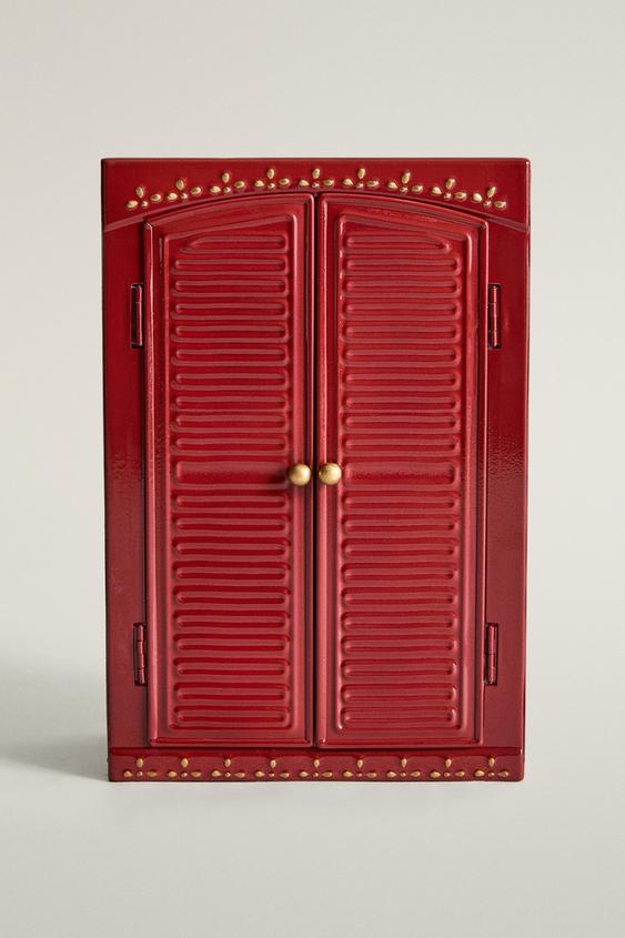 Zara CHRISTMAS WINDOW MUSICAL BOX - Red - Image 0
