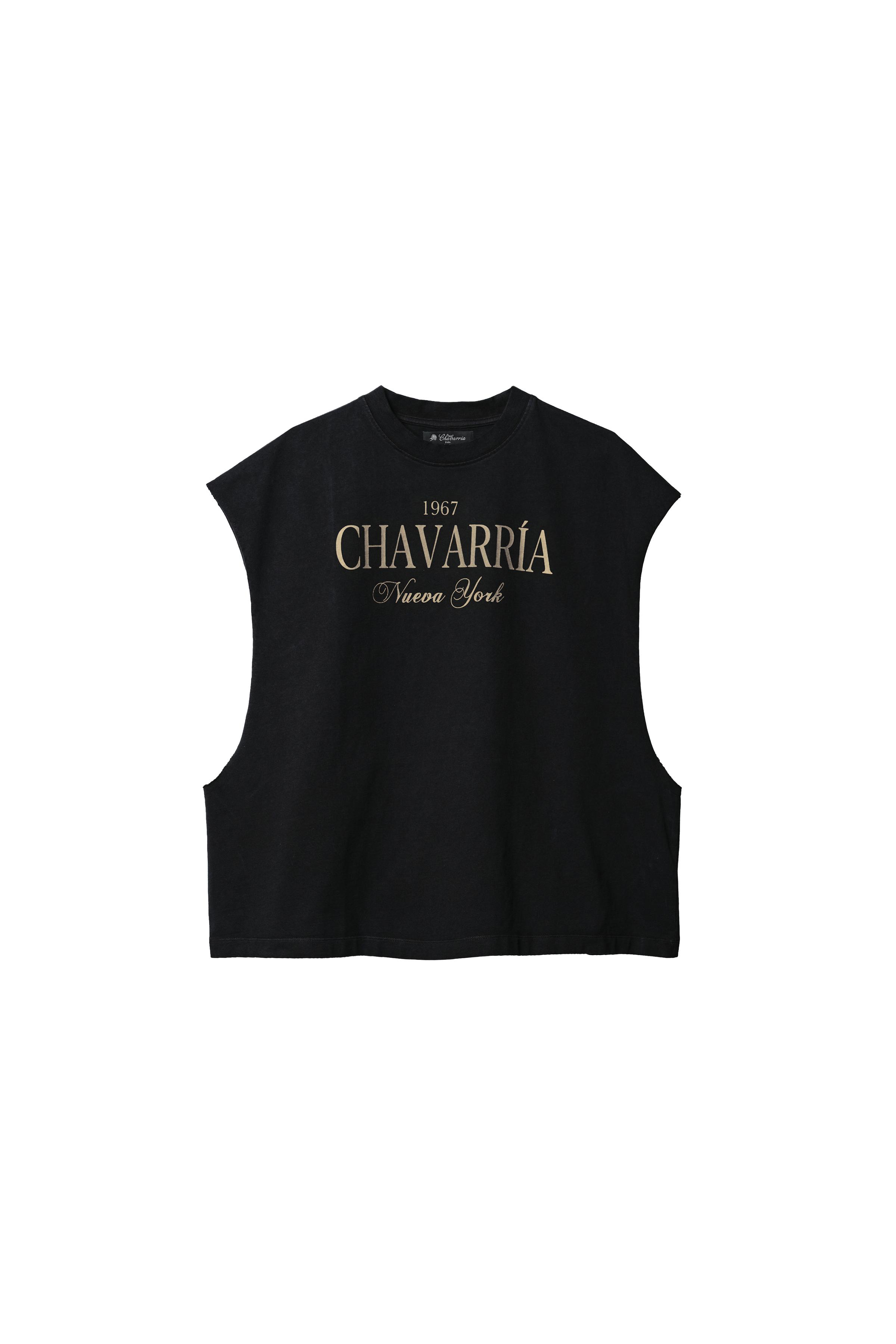 WILLY CHAVARRIA X ZARA OVERSIZED TANK TOP - Black | ZARA United States
