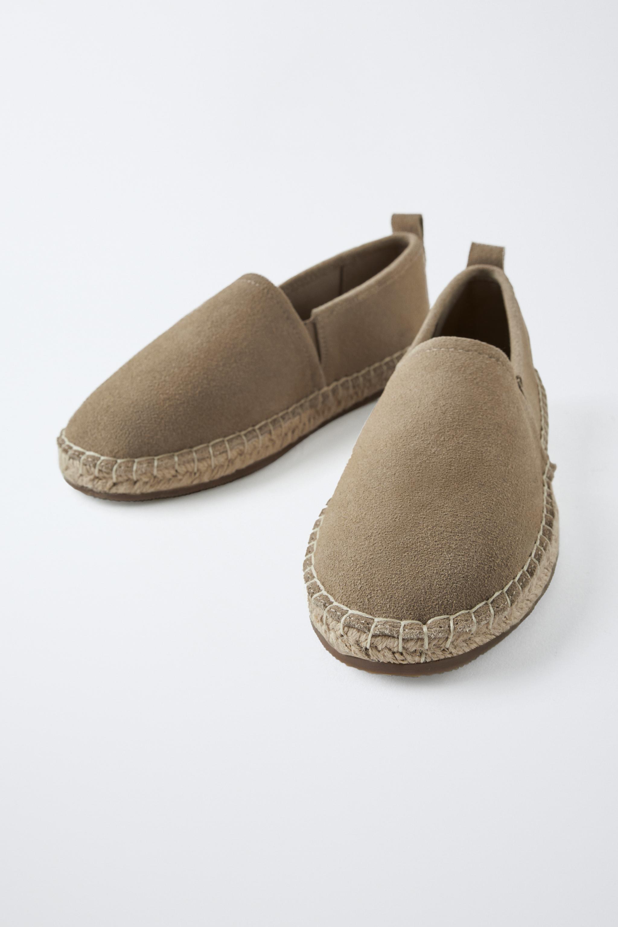ESPADRILLES EN CUIR