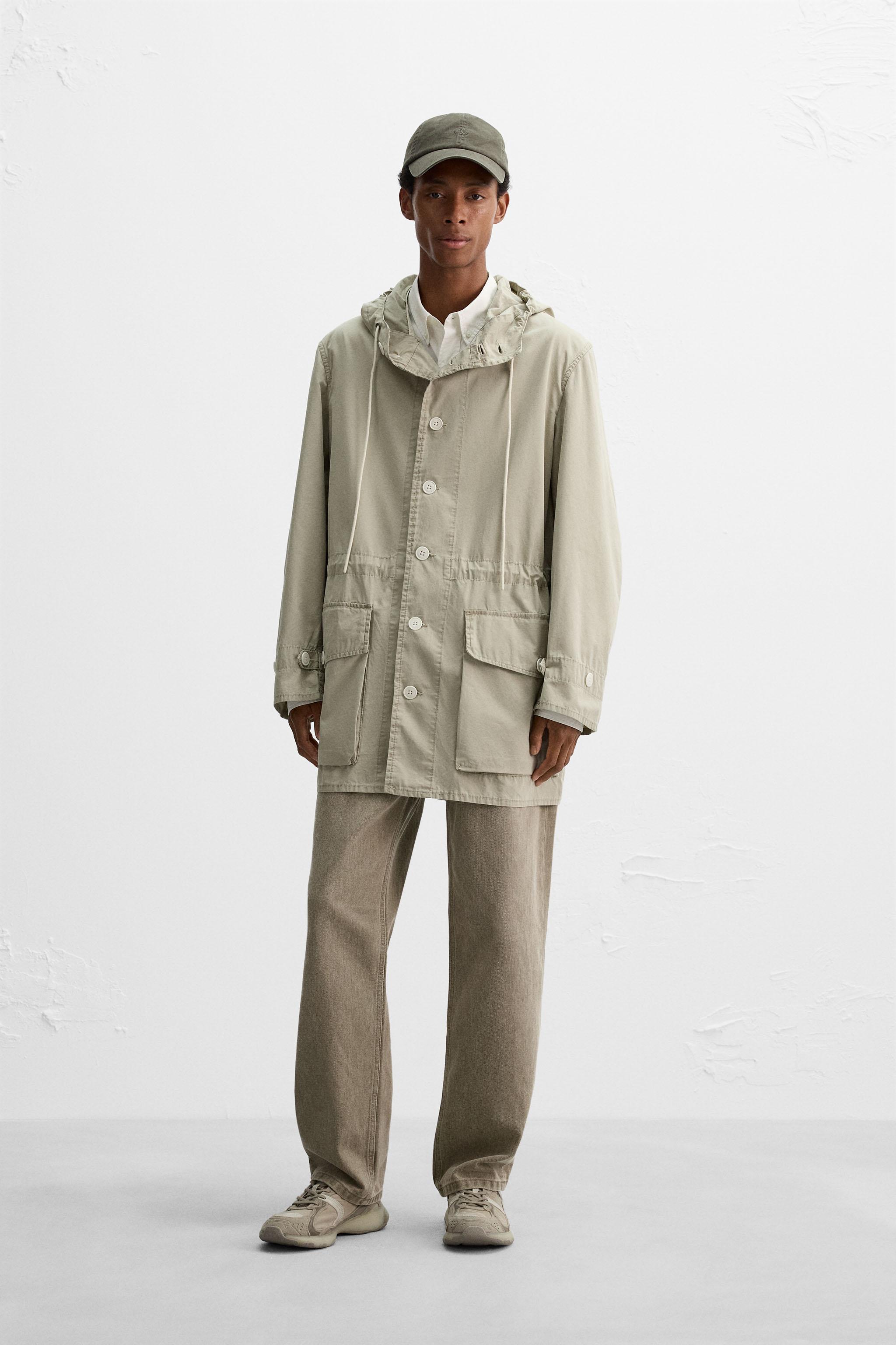 PARKA COURTE EN COTON
