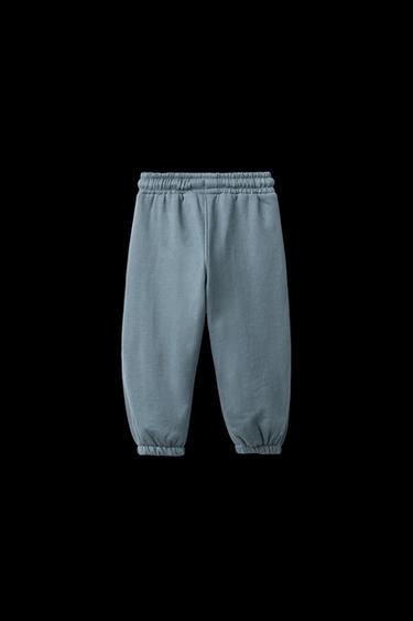JOGGINGHOSE MIT ETIKETT - Blau / Grau von Zara