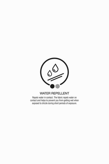 TEXT WATER-REPELLENT JACKET - Steel by Zara - Image 9