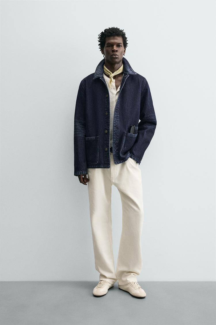 STRAIGHT FIT PAMUKLU-KENDİR JEAN